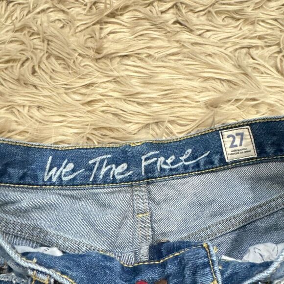 We the free denim shorts size 27 - Picture 3 of 5